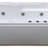 MADONNA Rex 5.5 ft Acrylic Bath Tub with Whirlpool Massage a... - Image 3