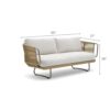 BRISHI Outdoor Rope Sofa Set | Balcony Sofa | Patio Conversa... - Image 7
