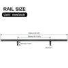 KINMADE Serene Rolling Ladder Hardware Library Sliding Ladde... - Image 6