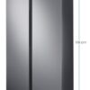 Samsung 700 L with Inverter Side-by-Side Refrigerator - Image 3