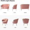 woodheart Shop 3 Piece Velvet Living Room Furniture Set, Inc... - Image 4