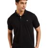 Allen Solly Men\'s Plain Regular Fit Cotton Polo (AMKP317G04... - Image 2