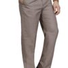 Mc Henry Men\'s Solid Formal Regular Fit Polyviscose Beige T... - Image 2