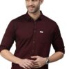 Majestic Man Men Classic Slim Fit Pure Cotton Casual Shirt (... - Image 2