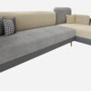 Sixpine Premium Velvet LHS Sectional Sofa (3+Lounger) - Dual... - Image 4