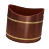 MERISHOPP®Wooden Foot Tub Comfort Foot Soaking Bucket for Wo... - Image 7