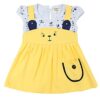 NammaBaby Baby Girls\' A-Line Mini Frock Dress (Yellow_0-3 M... - Image 2