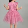 JM Enterprises Online Net Casual Knee Length Solid Frock Dre... - Image 6