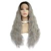 26 inch Natural Long Wave Synthetic Wig Front Lace Wig Heat ... - Image 10