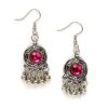 Shining Diva Fashion Latest Stylish Fancy Oxidised Silver Tr... - Image 8