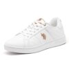 U.S. POLO ASSN. Womens Simone 2.0 Off White Sneaker - 6 UK (... - Image 5