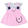 NammaBaby Baby Girls\' A-Line Mini Frock Dress (Pink_3-6 Mon... - Image 2