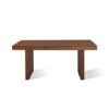 @home By Nilkamal Delmonte Six Seater Dining Table Set (Brow... - Image 6
