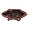 ZOUK Black Solid Handmade Vegan Leather Women\'s Office Bag ... - Image 7