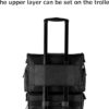 Adson 2 in 1 Beauty Travel Vanity Trolley Makeup Case, Porta... - Image 9