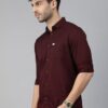 Majestic Man Men Classic Slim Fit Pure Cotton Casual Shirt (... - Image 3