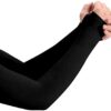 PURSUE FASHION Unisex Full Arm Fingerless Sleeves Gloves for... - Image 3