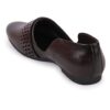 FAUSTO FST FOSME-2040 BROWN-43 Men\'s Brown Laser Cut Side O... - Image 8