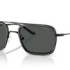 Emporio Armani Men's Ea2162 Square Sunglasses, Matte Black/S... - Image 3