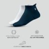 XYXX Mens Ankle-Length Socks, Solid, Pack of 3, XYSKS3PCKN04... - Image 3