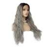 26 inch Natural Long Wave Synthetic Wig Front Lace Wig Heat ... - Image 9