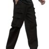 Lymio Cargo for Men || Stylish Cargo (Cargo-41-Black-L) - Image 2
