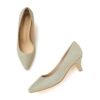 Marc Loire Women Gold Embellished Pumps Heels for Office, Pa... - Image 2