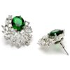 Karatcart Women Green American Diamond Stud Earrings - Image 6
