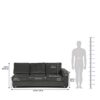 Wakefit Sofa Set | 3 Year Warranty | Sofa 3 Seater, 3 Seater... - Image 3