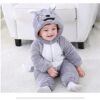 BRANDONN Unisex Baby Flannel Jumpsuit Panda Style Cosplay Cl... - Image 4