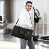 Cranique Duffle Gym Bag with Shoe Compartment & Yoga Mat Hol... - Image 9