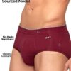 XYXX Men\'s Modal Modern Relaxed Solid Briefs (Pack of 5) (X... - Image 7