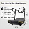Let's Play Non Motorized Curved Treadmill for Home Gym I Ful... - Image 4