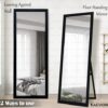 kaevion Rectangle Pvc Full Length Mirror 5.25 Feet Floor Sta... - Image 6