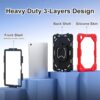 Juaupepo Shockproof Case for Samsung Galaxy Tab A9 Plus 11 I... - Image 4