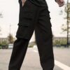 Lymio Cargo for Men || Stylish Cargo (Cargo-41-Black-L) - Image 3