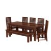 EBANSAL Wooden Dining Table 8 Seater | Eight Seater Dinning ... - Image 3