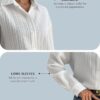 GRECIILOOKS Shirt for Women | Women Shirt | Long Shirt for W... - Image 6