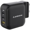 Ambrane 65W Charger Adapter, 3 Ports - 2 Type C & 1 USB for ... - Image 2