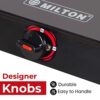 MILTON Premium Red Manual Ignition Glass Top Gas Stove,1-Yea... - Image 7