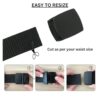 Simpl Living Nylon Fabric Belt for Men, Plastic Flap Buckle,... - Image 5