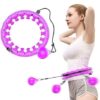 RAMPKD Weighted Hula Hoop for Women Exercise, 2 in 1 Adjusta... - Image 2
