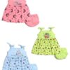 Mars Infiniti Cotton Frock & Panty Set For Baby Girls (Pack ... - Image 2