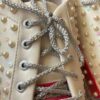 Zenchic Wedding White Pink Pearl Sneakers for Bride | Bridem... - Image 5