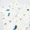 Zizuka Muslin Cotton Front Open Baby Frock for Girls -Round ... - Image 6