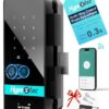 HypeXtec Smart Glass Door Locks for Frameless Glass Doorsâ€“... - Image 2