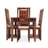 Royal Finish Nivora Moderna 6 Seater Dining Set in Natural F... - Image 5