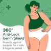 Evereve Anti Bacteria Period Panty for Girls & Women, (M-L),... - Image 4
