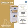 PET360 Omega 3+6 Concentrated Salmon Fish Oil for Dogs & Cat... - Image 5