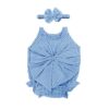 Sweet Panda Newborn Baby Girl Photoshoot Dress – Romper & He... - Image 3